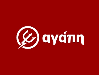 αγάπη logo design by josephope