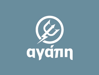 αγάπη logo design by josephope