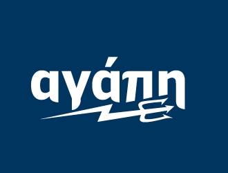 αγάπη logo design by josephope