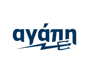 αγάπη logo design by josephope