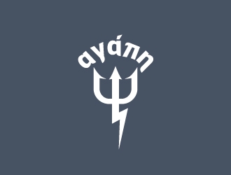 αγάπη logo design by josephope