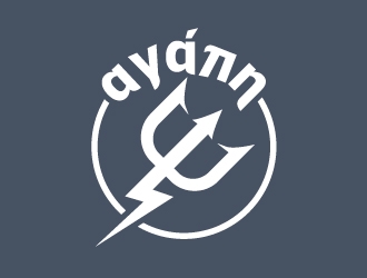 αγάπη logo design by josephope
