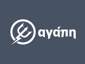 αγάπη logo design by josephope