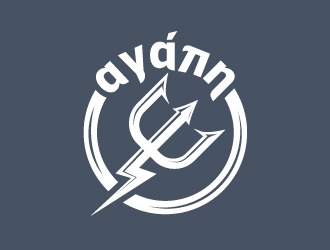 αγάπη logo design by josephope