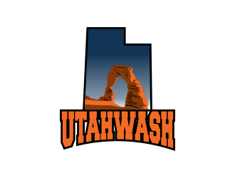 UtahWash logo design by Kruger