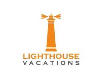 Lighthouse Vacations logo design by Greenlight