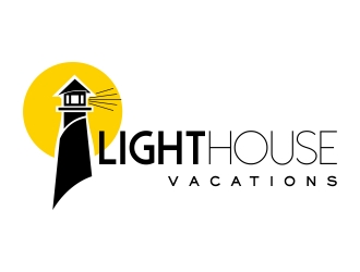 Lighthouse Vacations logo design by cikiyunn