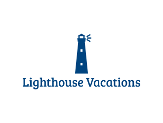 Lighthouse Vacations logo design by rykos