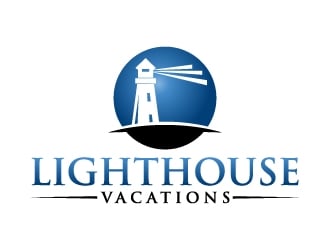 Lighthouse Vacations logo design by abss
