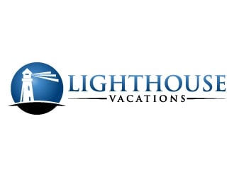 Lighthouse Vacations logo design by abss