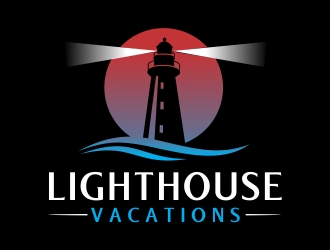 Lighthouse Vacations logo design by ruki