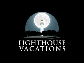 Lighthouse Vacations logo design by Kruger