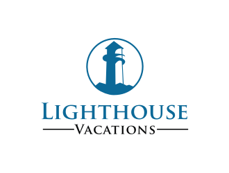 Lighthouse Vacations logo design by mbamboex