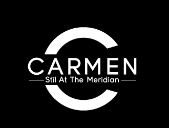 Carmen Stīl At The Meridian logo design by bluespix