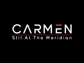 Carmen Stīl At The Meridian logo design by bluespix