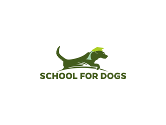 School For Dogs logo design by kanal