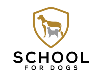 School For Dogs logo design by done