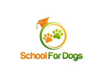 School For Dogs logo design by J0s3Ph