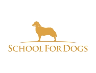 School For Dogs logo design by naldart