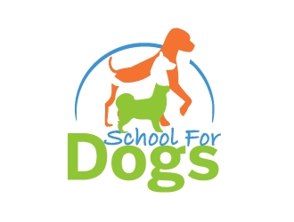 School For Dogs logo design by ElonStark