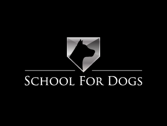 School For Dogs logo design by pencilhand