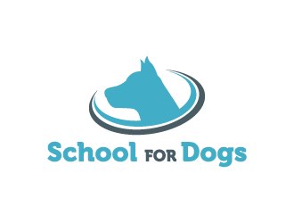 School For Dogs logo design by pencilhand