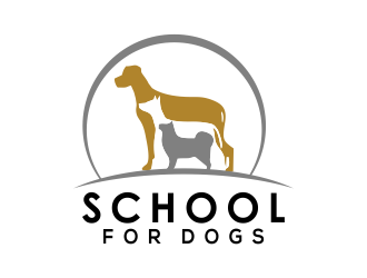 School For Dogs logo design by done