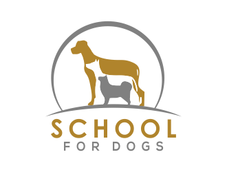 School For Dogs logo design by done