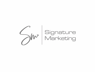 Signature Marketing logo design by YONK