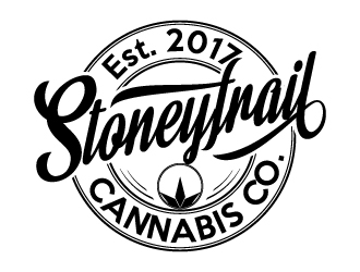 Stoney Trail Cannabis Co. logo design by Aelius