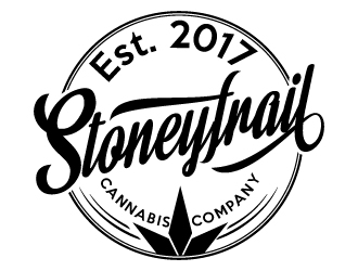 Stoney Trail Cannabis Co. logo design by Aelius