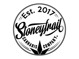Stoney Trail Cannabis Co. logo design by Aelius