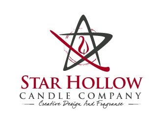 Star Hollow Candle Company logo design by kgcreative