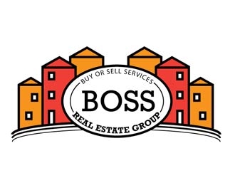 Boss Real Estate Group logo design by gogo