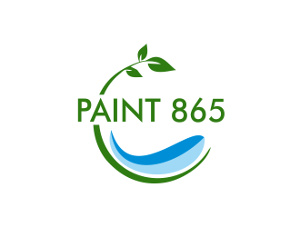 Paint 865 logo design by Greenlight
