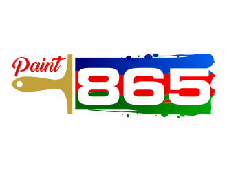 Paint 865 logo design by mutafailan