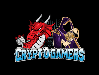 CryptO Gamers logo design by Donadell
