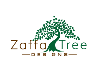 Zaffa Tree Designs logo design by bluespix