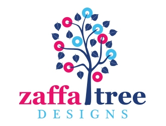 Zaffa Tree Designs logo design by shernievz