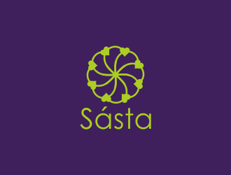 Sásta logo design by Greenlight