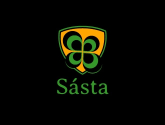 Sásta logo design by dshineart