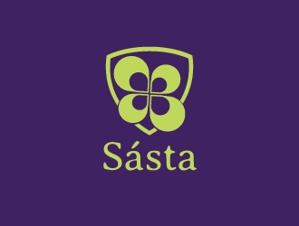 Sásta logo design by dshineart