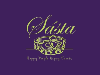 Sásta logo design by aRBy