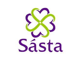 Sásta logo design by ElonStark