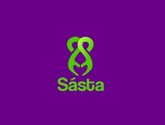 Sásta logo design by Loregraphic