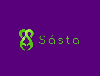 Sásta logo design by Loregraphic