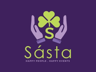 Sásta logo design by REDCROW