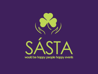 Sásta logo design by YONK
