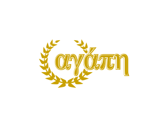 αγάπη logo design by meliodas