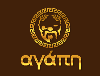 αγάπη logo design by jaize